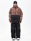Mountain Vibe Pulloverjacke für Herren & Streetstorm Baggy-Schneehose Set