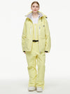 Herren-Backcountry-Bergwindjacke, Thermo-Schneeanzug mit Latzhose