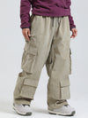 Gsou Snow Alpine Cruiser Fleece Oversize Baggy Snowboardhose für Damen