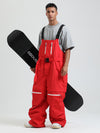 Gsou Snow Mountain Chill Freestyle Baggy Snowboard-Bibs für Herren