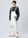 Nandn SnowSlope Baggy wasserdichte Snowboard-Latzhose für Herren