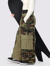 Wild Motion Damen-Schneehose mit reflektierendem Farbblock-Design und extra weitem Schnitt