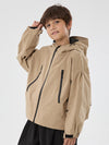 Jungen Schneejacke mit Hasenohren, wasserdicht, wärmend, mit Kapuze, wasserdicht, Thermo-Schneejacke