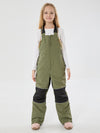 Mädchen Winter Trek Light Reflektierende Knieschützer Wasserdichte Isolierte Schneelatzhose