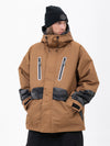 Chillform Glow Trail Reflektierende Camo-Schneejacke für Herren