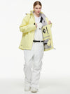 Herren-Backcountry-Bergwindjacke, Thermo-Schneeanzug mit Latzhose