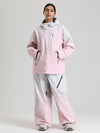 Gsou Snow Damen-Pullover-Anorak, strapazierfähig, Bergflauschig, Baggy-Schneeanzug