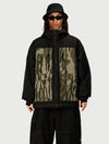 UrbanCraft Street Utility Freestyle Schneejacke für Herren – Reflektierende Kapuze & Arbeitskleidungsdesign