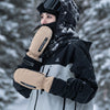 Nandn Winter Mountain Shred Allwetter-Schneehandschuhe für Herren mit zusätzlichen 5-Finger-Handschuhen