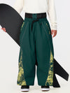 Hyper Flux Herren Hyper Flux Color Graffiti Panel Reflective Line Jogger Baggy Snow Pants
