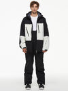 Herren-Thermo-Schneejacke und Latzhose für den Backcountry Mountain Explorer