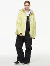 Herren-Backcountry-Bergwindjacke, Thermo-Schneeanzug mit Latzhose
