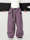 Techline Damen-Skihose mit strapazierfähigem Stretch-Cargo-Design – Baggy Freestyle Passform