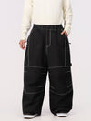 UrbanCraft Herren-Arbeits-Schneehose im Baggy-Stil mit verbesserter Kniebeweglichkeit