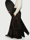 Wild Motion Herren-Schneehose mit mehreren Taschen, reflektierendem Farbblock-Design und extraweitem Sitz