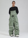 Gsou Snow Mountain Chill Freestyle Baggy Snowboard-Bibs für Damen