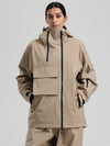 Gsou Snow Terrain Flow FlexZip Hybrid Cargo Snowboardjacke für Damen