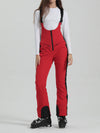 Gsou Snow Elegant Flare Ski-Latzhose für Damen