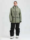 Gsou Damen-Schneeanzug, robust, Bergprofi, Allzweck, Cargo-Schneeanzug