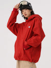 Damen-Ski-Berg-Kuschelpullover mit Schneekapuze von East Skiing
