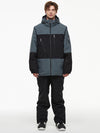 Herren-Thermo-Schneejacke und Latzhose für den Backcountry Mountain Explorer
