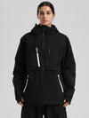 Gsou Snow Damen-Winterjacke, strapazierfähig, Mountain Pro, Funktions-Cargo-Schneejacke