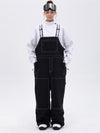 Damen City Chill Street Style Freerider Baggy Snow Bib Overalls
