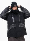 Chillform Glow Trail Reflektierende Camo-Schneejacke für Herren