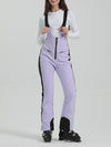 Gsou Snow Elegant Flare Ski-Latzhose für Damen