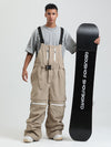 Gsou Snow Mountain Chill Freestyle Baggy Snowboard-Bibs für Herren