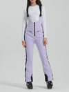Gsou Snow Elegant Flare Ski-Latzhose für Damen
