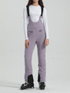 Gsou Snow Elegante Stretch-Skihose mit ausgestelltem Bein für Damen