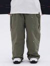 Herren-Skihose mit doppeltem Knieausschnitt, Mountain Freestyle, Baggy-Camo-Muster