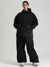Gsou Snow Damen-Pullover-Anorak, strapazierfähig, Bergflauschig, Baggy-Schneeanzug