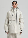 Gsou Snow Terrain Flow FlexZip Hybrid Cargo Snowboardjacke für Damen