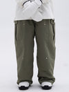 Damen-Skihose mit doppeltem Knieausschnitt, Freestyle-Stil, Baggy-Design