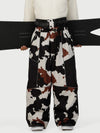 Wild Motion Herren-Schneehose mit mehreren Taschen, reflektierendem Farbblock-Design und extraweitem Sitz