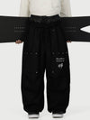 Camden Punk Rivet Street Utility Cargo-Schneehose für Herren – Baggy Freestyle Passform