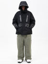 Chillform Herren-Schneeanzug mit reflektierendem Tarnmuster – Glow Trail Jacke mit Freerider Baggy Schneehose