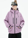 Strapazierfähige, locker sitzende Damen-Cargo-Schneejacke von Steeze HypeShred