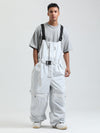 Gsou Snow Mountain Chill Freestyle Baggy Snowboard-Bibs für Herren