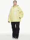 Arctic Queen Mountain Windbreaker Thermo-Schneeanzug für Damen mit Latzhose