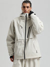 Gsou Snow Herren Langlebige Mountain Pro Winter Funktions-Cargo-Schneejacke