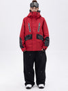 Chillform Damen-Schneeanzug mit reflektierendem Tarnmuster – Glow Trail Jacke mit Baggy-Schneehose (Set)