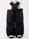 Damen Wild Soul Steeze HypeShred Baggy Utility Cargo Schneehose / Shorts