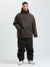 Gsou Herren-Schneeanzug, robust, Bergprofi, Allzweck, Cargo-Schneeanzug