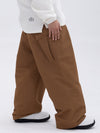 Damen-Skihose mit doppeltem Knie, Mountain Freestyle Baggy Camo