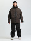 Gsou Herren-Schneeanzug, robust, Bergprofi, Allzweck, Cargo-Schneeanzug