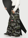 Funktionelle Herren-Streetwear-Cargohose mit Gürtel und mehreren Taschen, Baggy-Schneehose