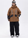 Chillform Damen-Schneeanzug mit reflektierendem Tarnmuster – Glow Trail Jacke mit Baggy-Schneehose (Set)